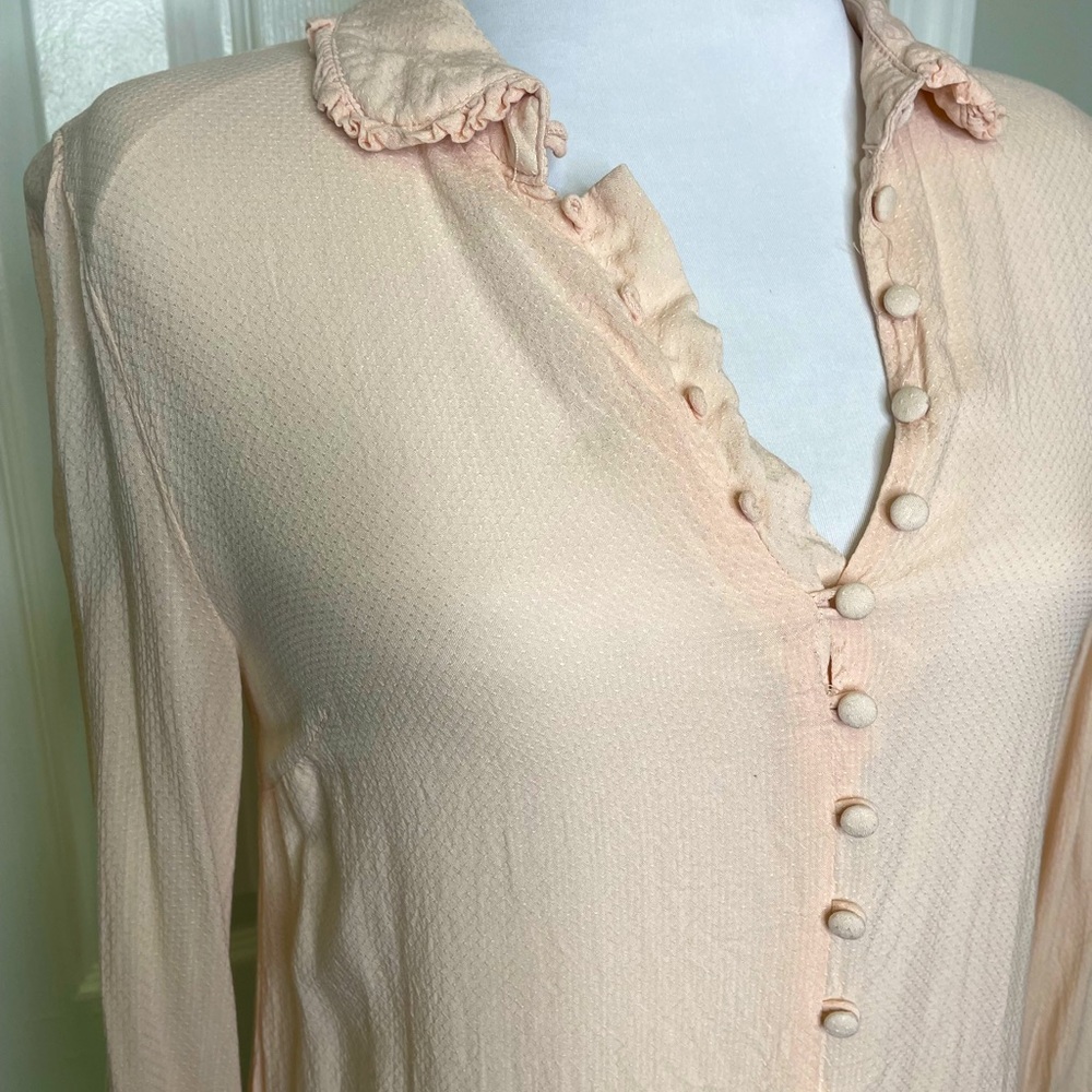 Modcloth Button Down Blouse | Size Small - image 3